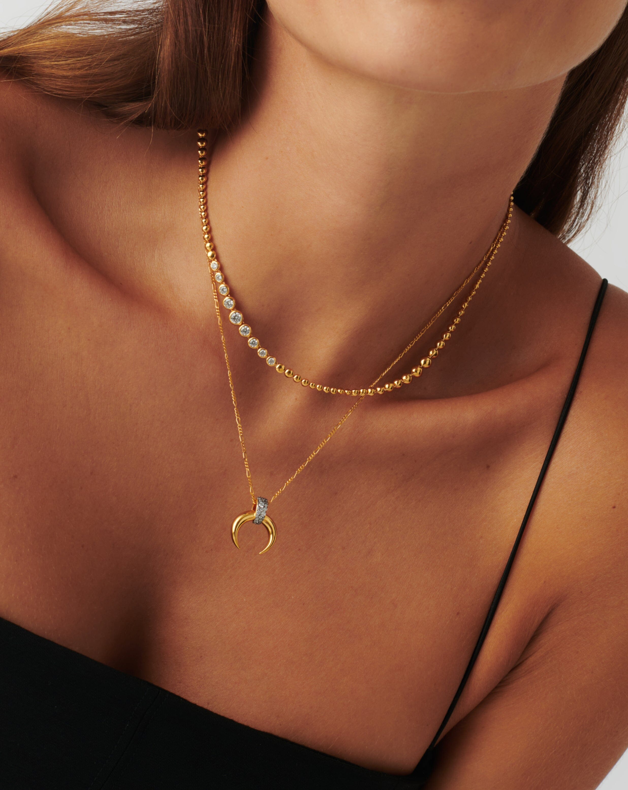 Elegant Tennis Beaded Choker Necklace for Women - Stylish Beaded Jewelry for Sports, Casual Wear & Fashion Accessories