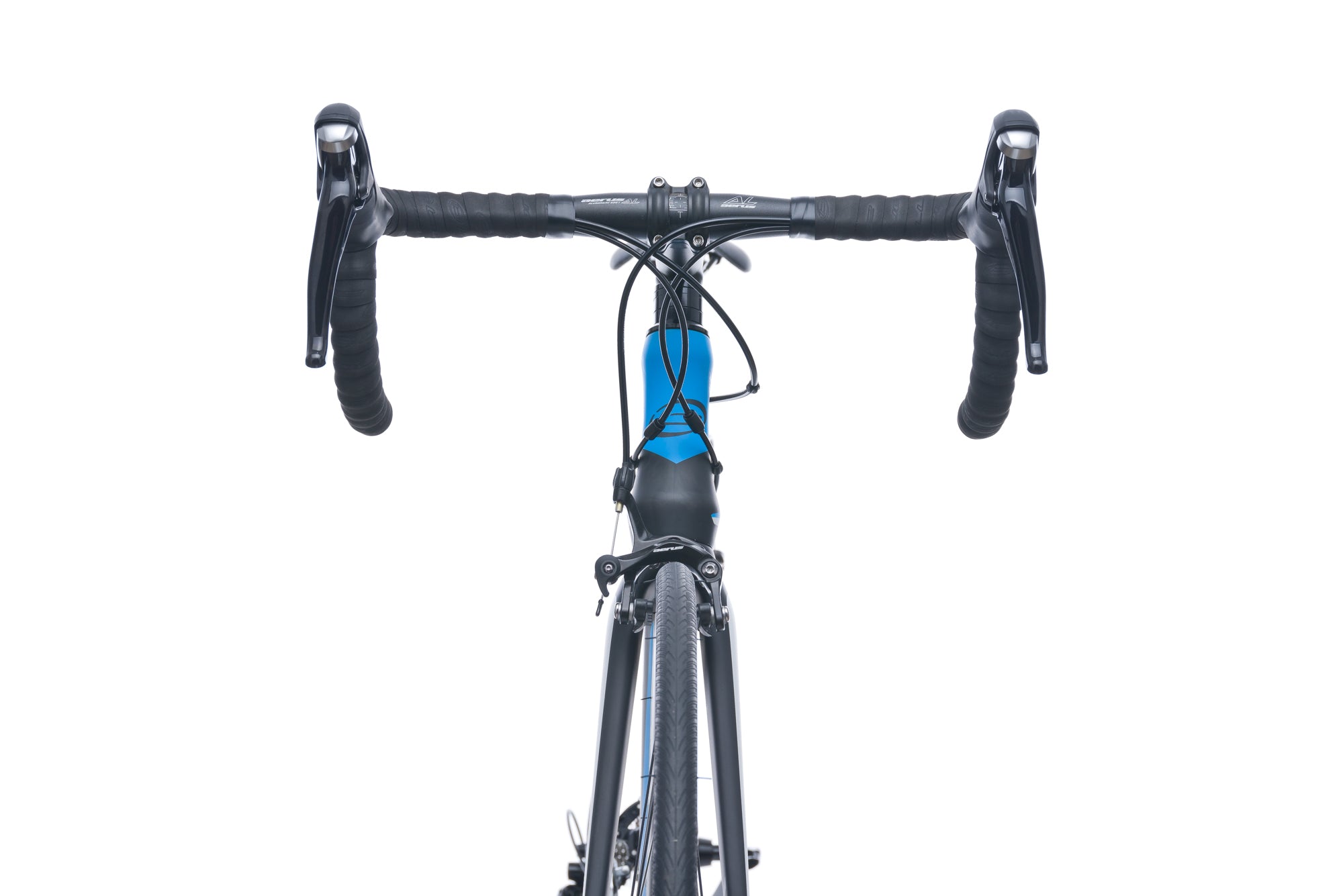 Blue Andaz 55cm Road Bike for Adults - Lightweight Aluminum Frame, 21-Speed Gears (2017 Model) - Perfect for Commuting, Fitness & Outdoor Cycling Adventures