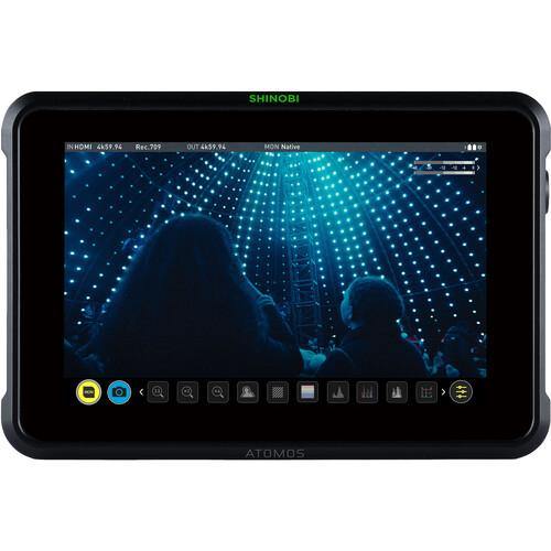Atomos Shinobi 7 4K HDMI/SDI On-Camera Monitor for Filmmaking - Professional Video Production, Vlogging & Live Streaming Accessory