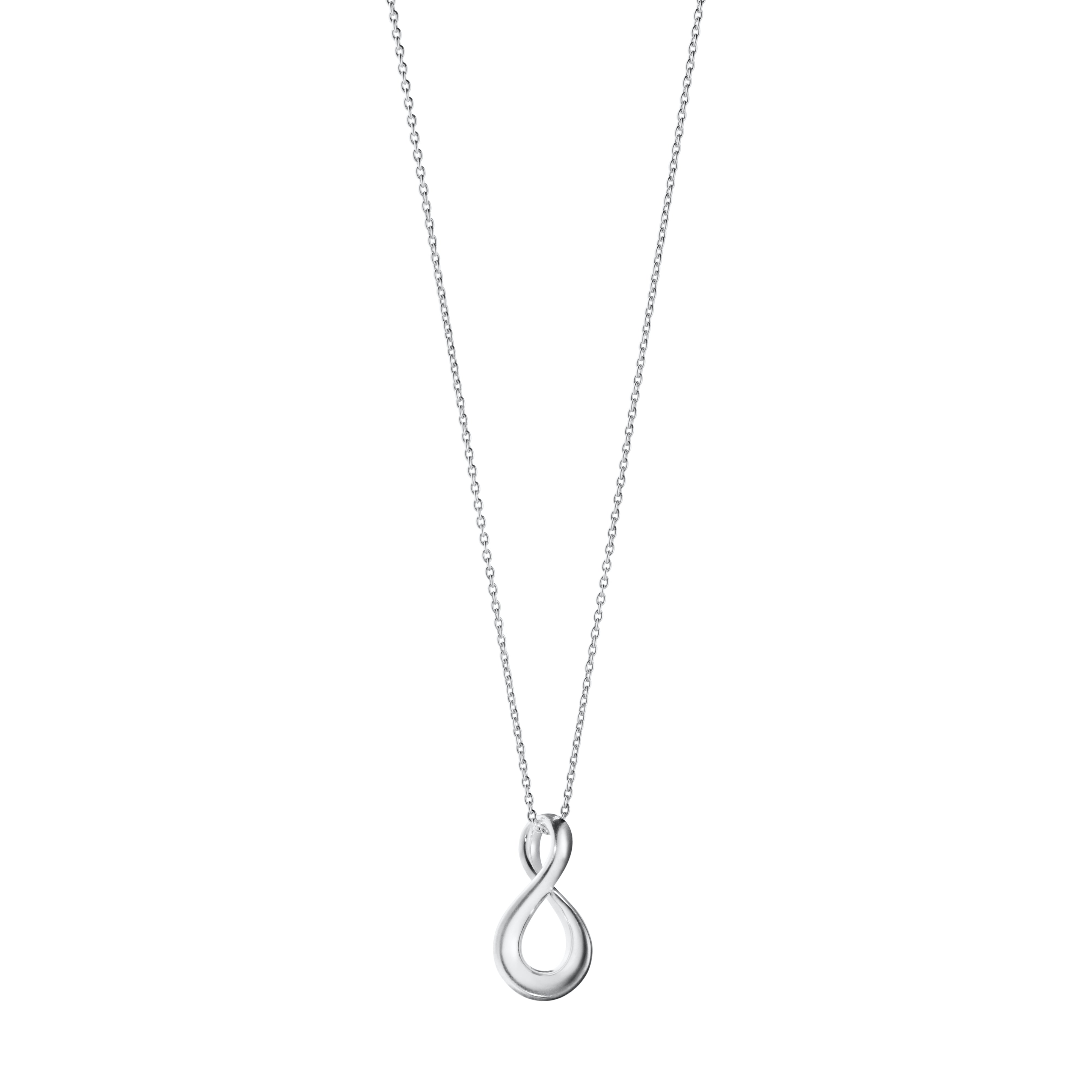 Elegant Silver Infinity Pendant Necklace for Women - Timeless Jewelry Gift for Her - Perfect for Anniversaries, Valentine's Day & Special Occasions