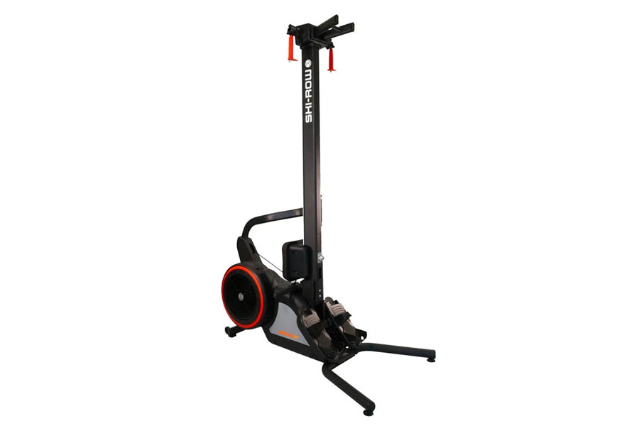 SKI ROW AIR+PWR Rowing Machine - Premium Home Fitness Equipment for Full Body Workout | Perfect for Cardio, Strength Training & Weight Loss at Home or Gym