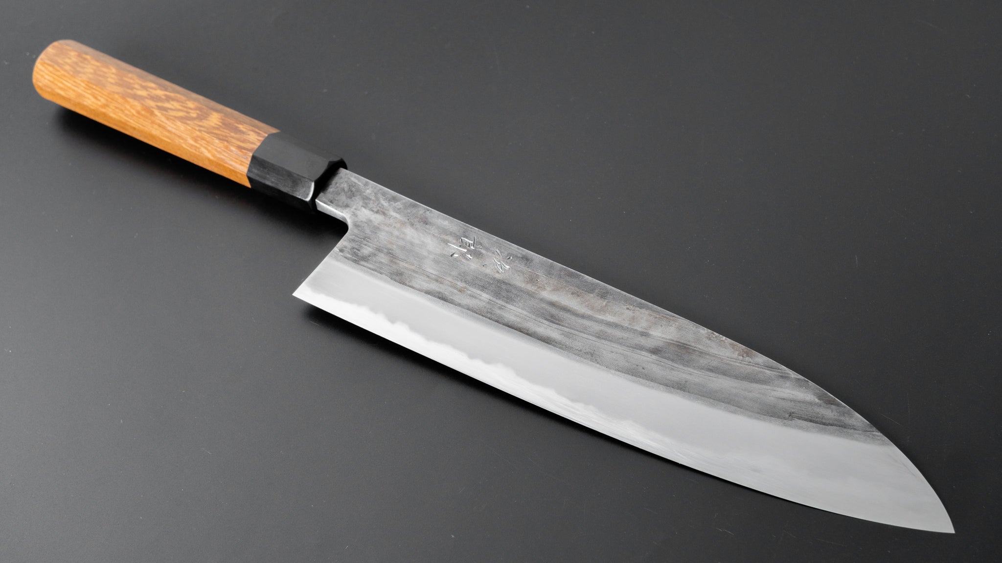 Premium Jiro Tsuchime Wa Gyuto 240mm Japanese Chef Knife with Taihei Tagayasan Handle - Perfect for Sushi, Sashimi & Precision Cutting (#359)