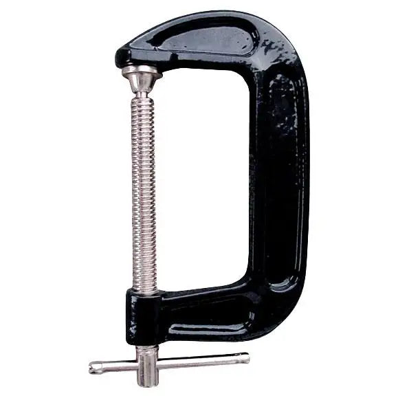 ATD 3-Inch C-Clamp with Pin Handle - Heavy Duty Metal Clamp for Woodworking, Welding, and DIY Projects - Secure Workpieces for Carpentry, Metalworking, and Home Repairs