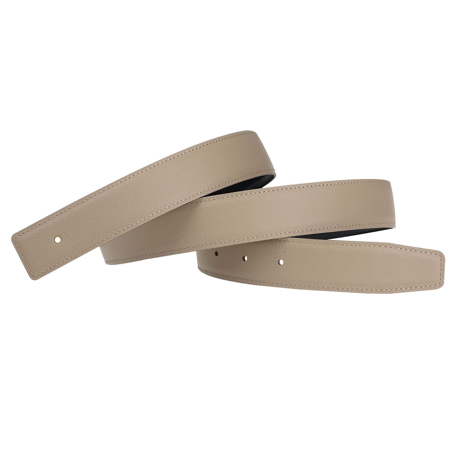 Premium Full Grain Cow Leather Belt Strap - 32mm Wide, No Buckle, Durable & Stylish Replacement Belt for Men & Women - Perfect for Casual, Office & Formal Wear