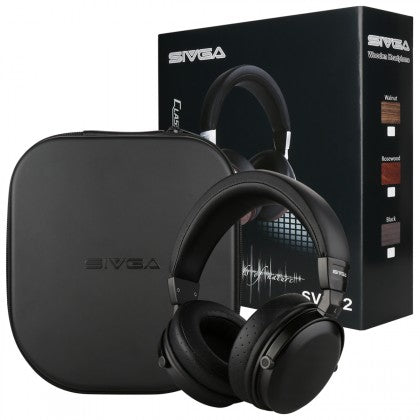 Sivga SV002 Closed Back Headphones with Microphone & Controls - Premium Audio for Gaming, Music & Calls (Open Box)