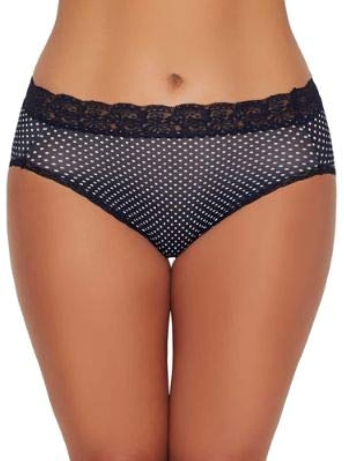 Vanity Fair Women's Comfortable Lace High Cut Panty 13280 - Soft Underwear for Everyday Wear, Work & Special Occasions