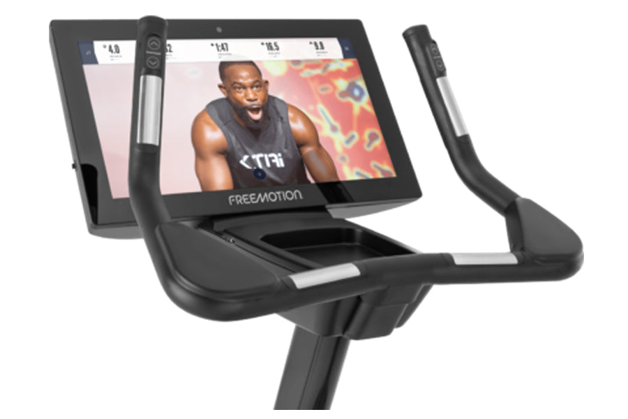Freemotion U22.9 Upright Exercise Bike for Home Gym - Cardio Workout Equipment with Adjustable Resistance for Indoor Cycling Training