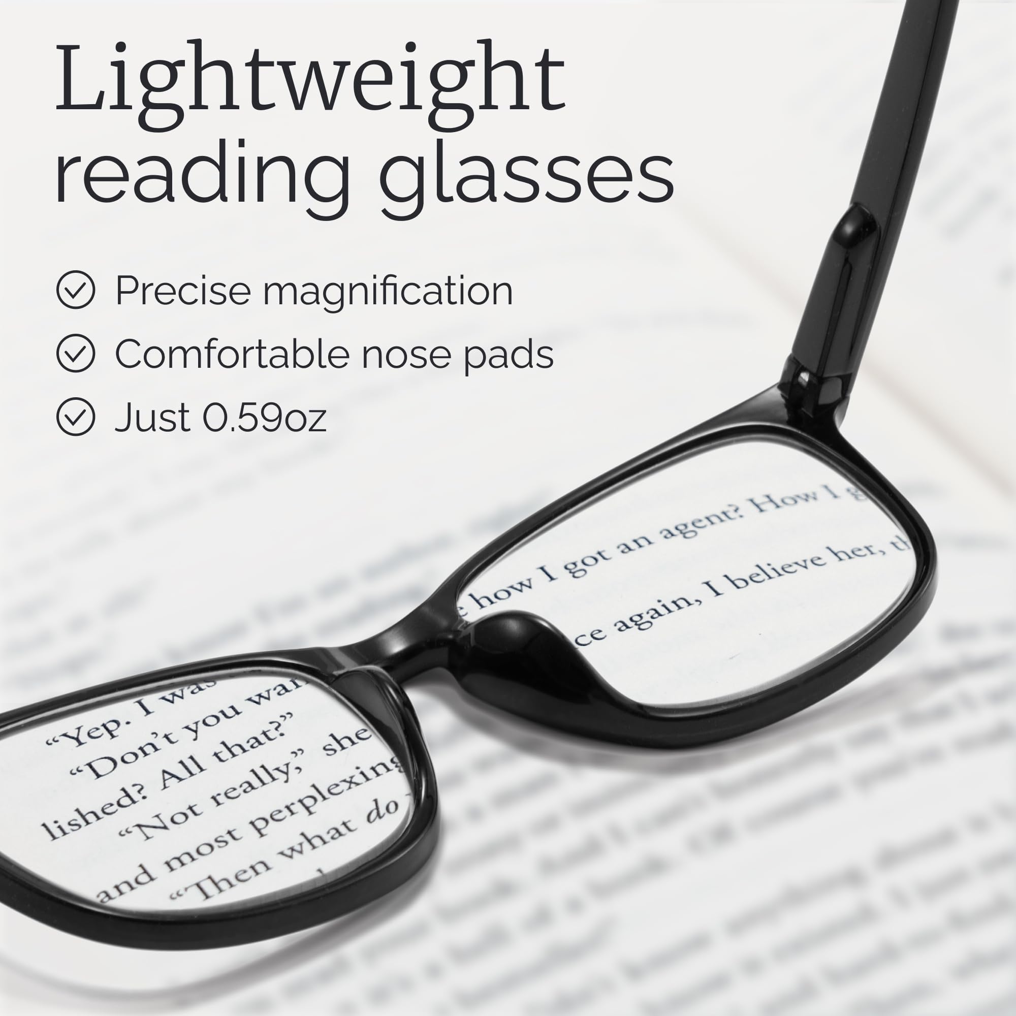 CCVOO Blue Light Blocking Reading Glasses for Women & Men - Computer Glasses with Anti-UV Protection for Screen Time, Office Work & Digital Eye Strain Relief