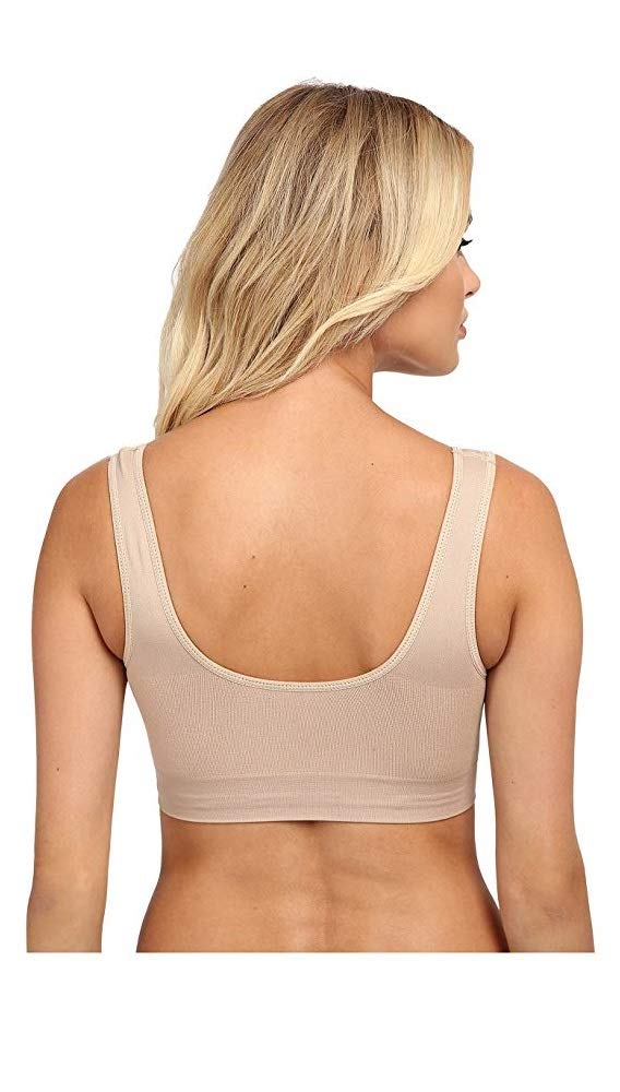 Marielle 4 Pack Seamless Wireless Bras for Women - Double Lined Comfortable Sports Bralettes S-5XL - Perfect for Yoga, Gym & Everyday Wear