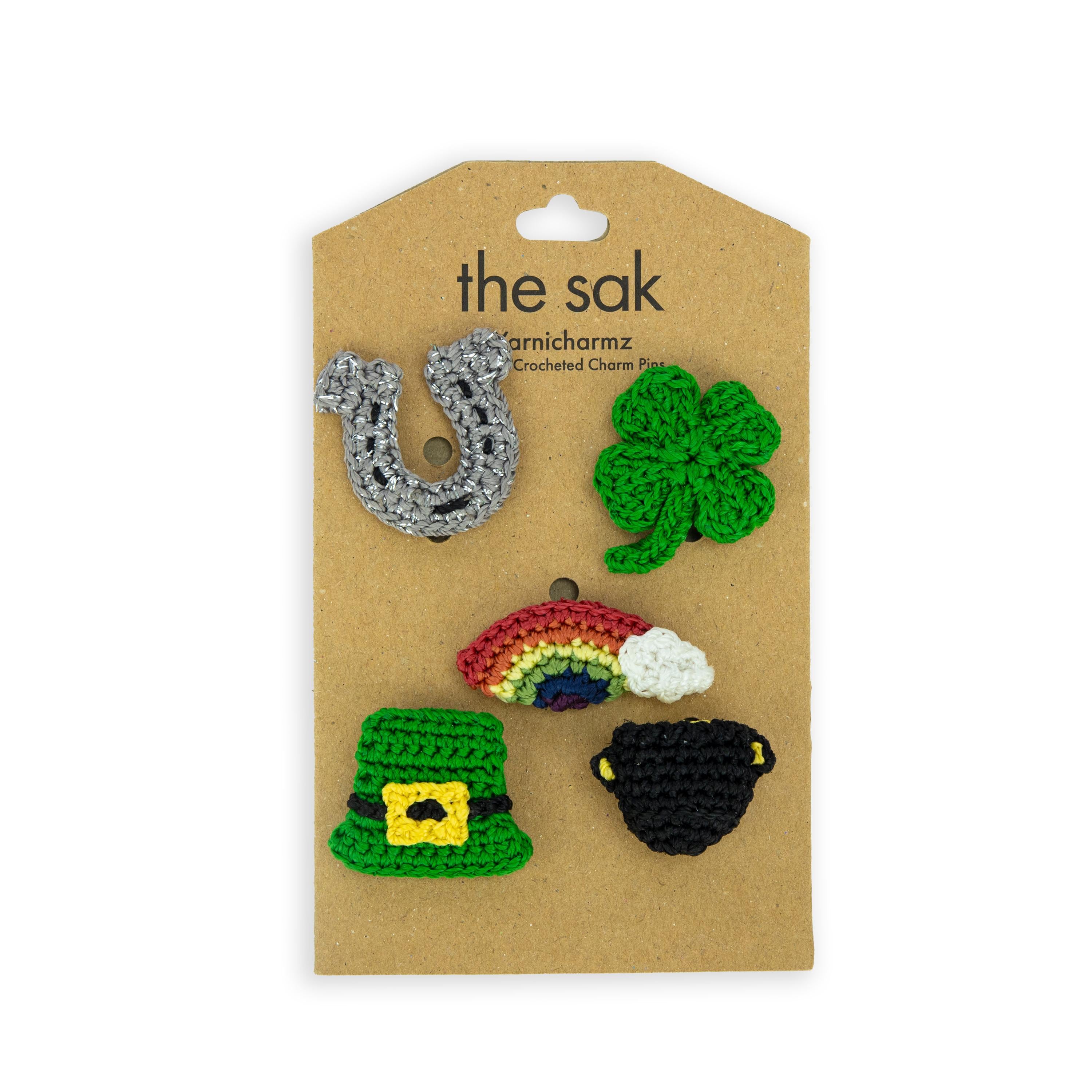 Yarnicharmz 5 Pack - Premium Quality Yarn Charms for Knitting & Crocheting - Perfect for DIY Crafts, Scrapbooking, and Jewelry Making