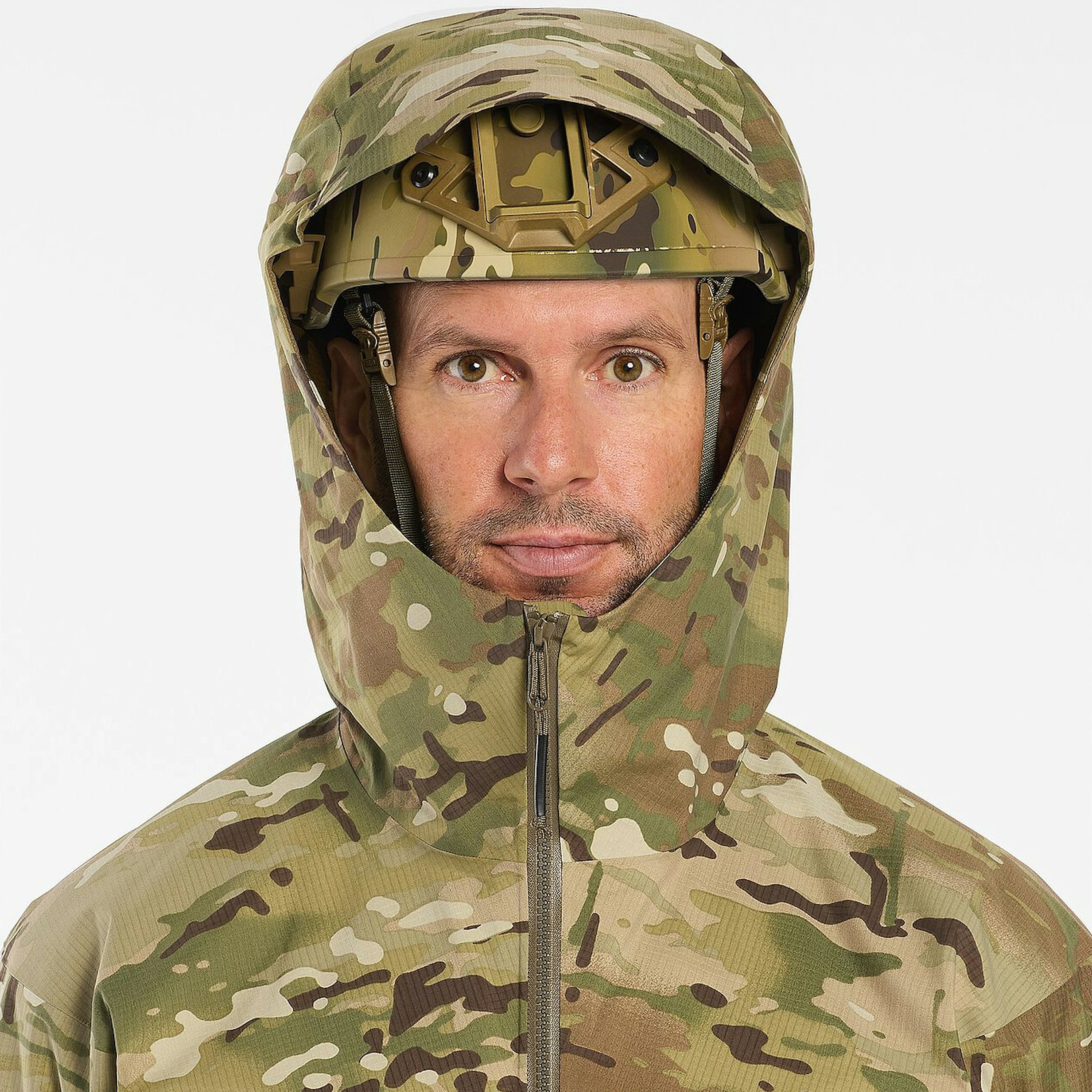 Arc'teryx LEAF Alpha LT Jacket Gen 2.1 MultiCam for Men - Waterproof Tactical Jacket for Hiking & Outdoor Adventures | Like New Condition