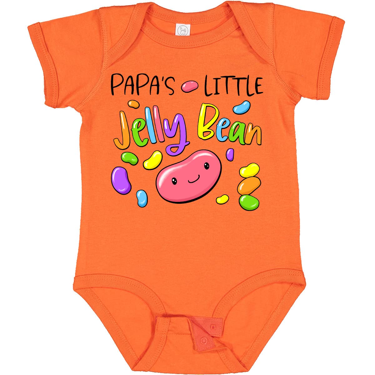 Inktastic Papa's Little Jellybean Cute Easter Candy Baby Bodysuit - Adorable Infant Onesie for Easter Gifts & Newborn Photo Shoots