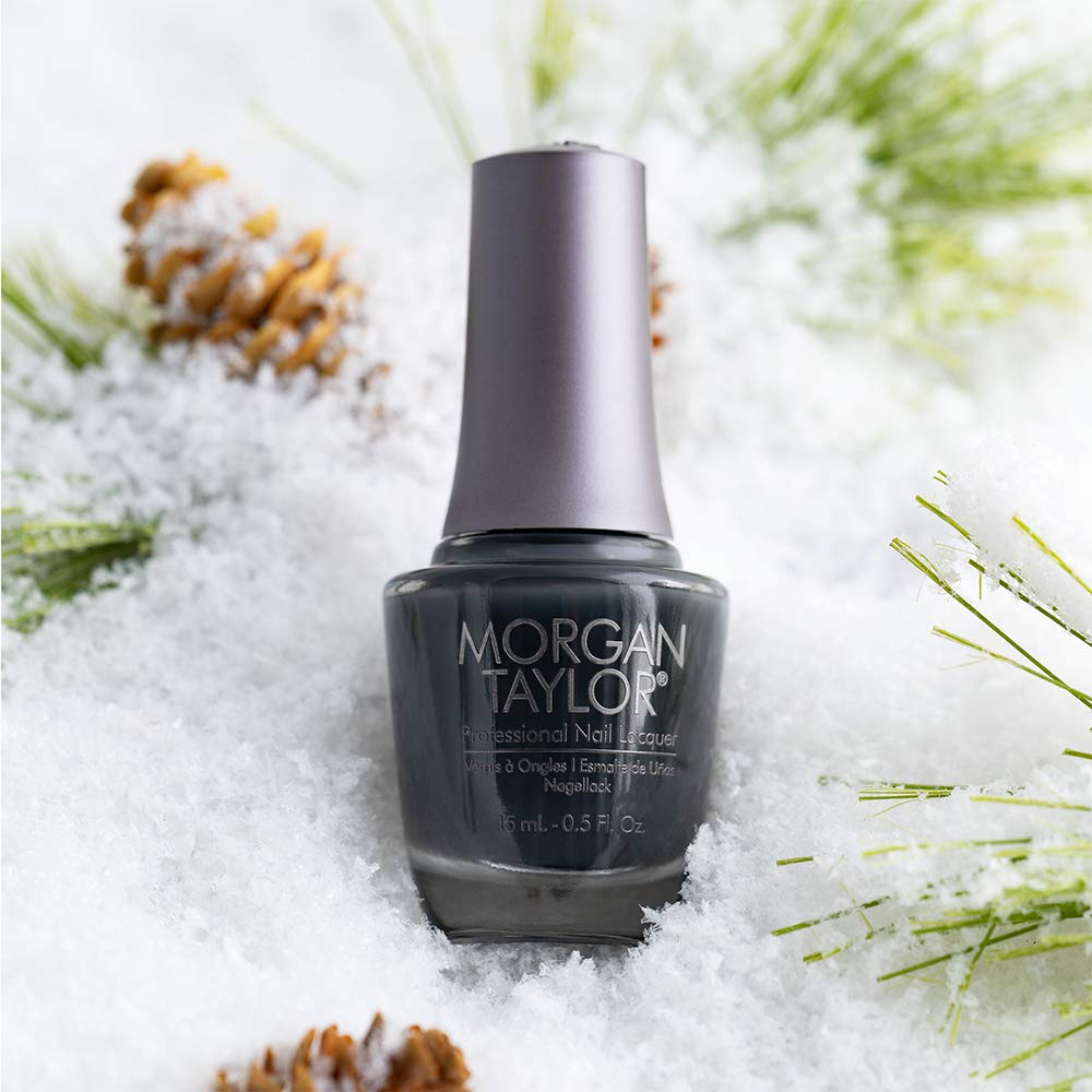 Morgan Taylor Holiday Shake Up The Magic! Collection - Long Lasting Winter Nail Polish (0.5 oz) for Christmas Parties & Festive Nail Art Designs