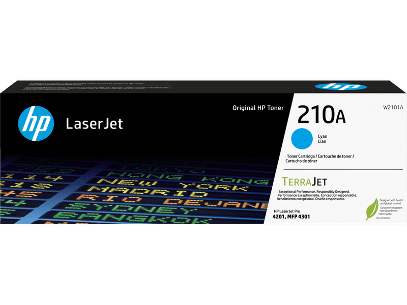 Original HP 210A Cyan Toner Cartridge (42014301) - Compatible with HP LaserJet Pro M404, M426, MFP M429 | High-Yield Replacement for Office & Home Printing