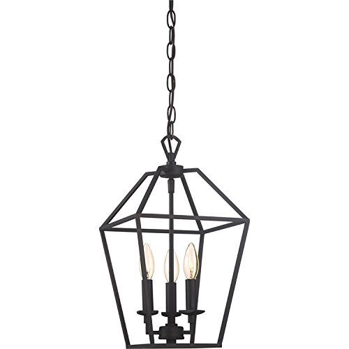 Quoizel AVY5203PN Aviary 3-Light Foyer Pendant Lighting - 180W Palladian Bronze Chandelier (17