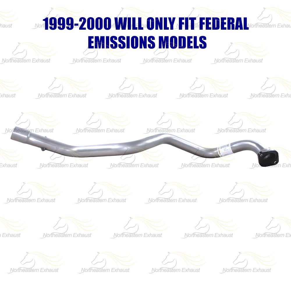 Stainless Steel Exhaust Tail Pipe for 4Runner 1996-2002 3.4L - Off-Road Upgrade