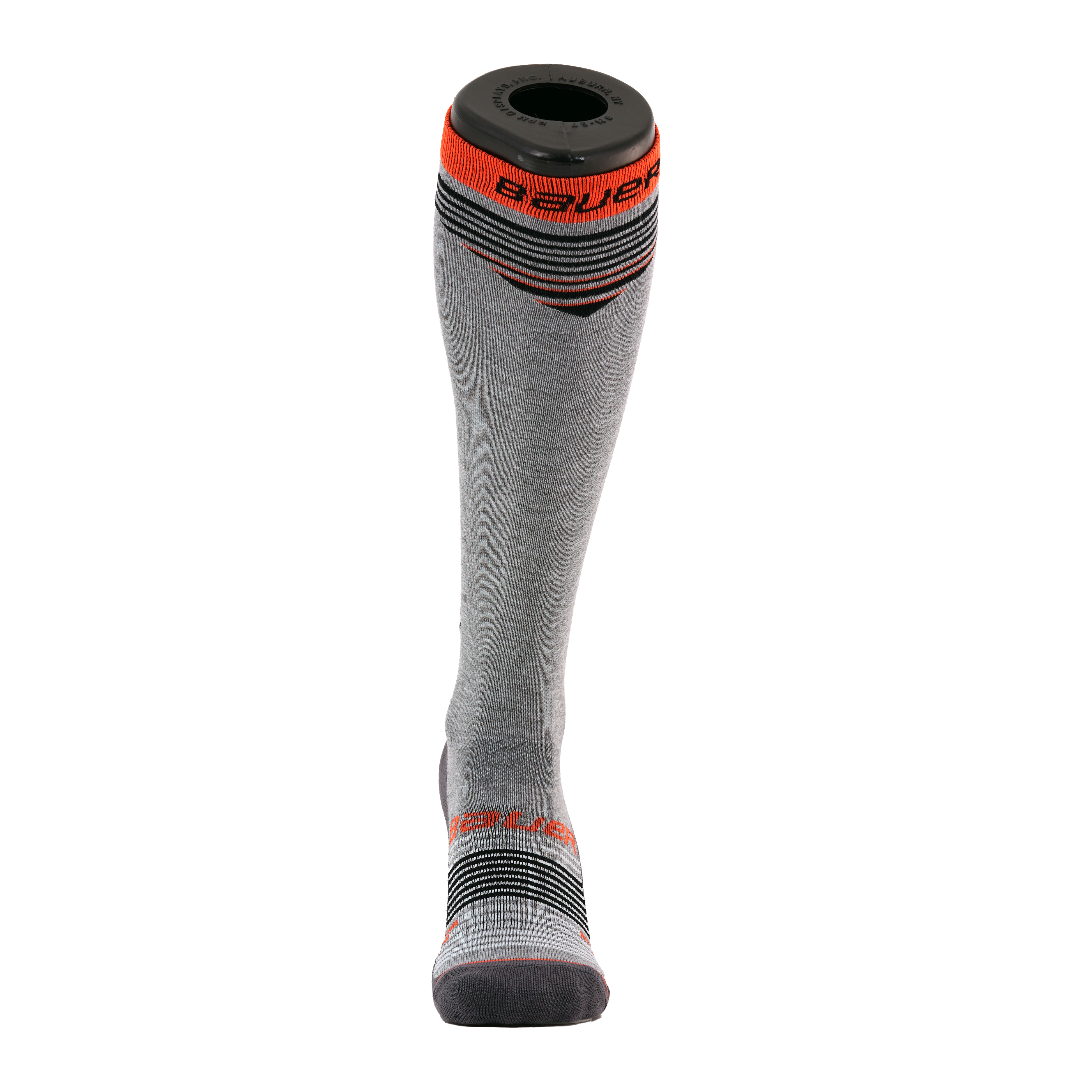 Bauer Warmth Tall Skate Socks - Moisture-Wicking Hockey Socks for Men & Women - Comfortable Performance Socks for Ice Skating, Roller Skating & Hockey Games