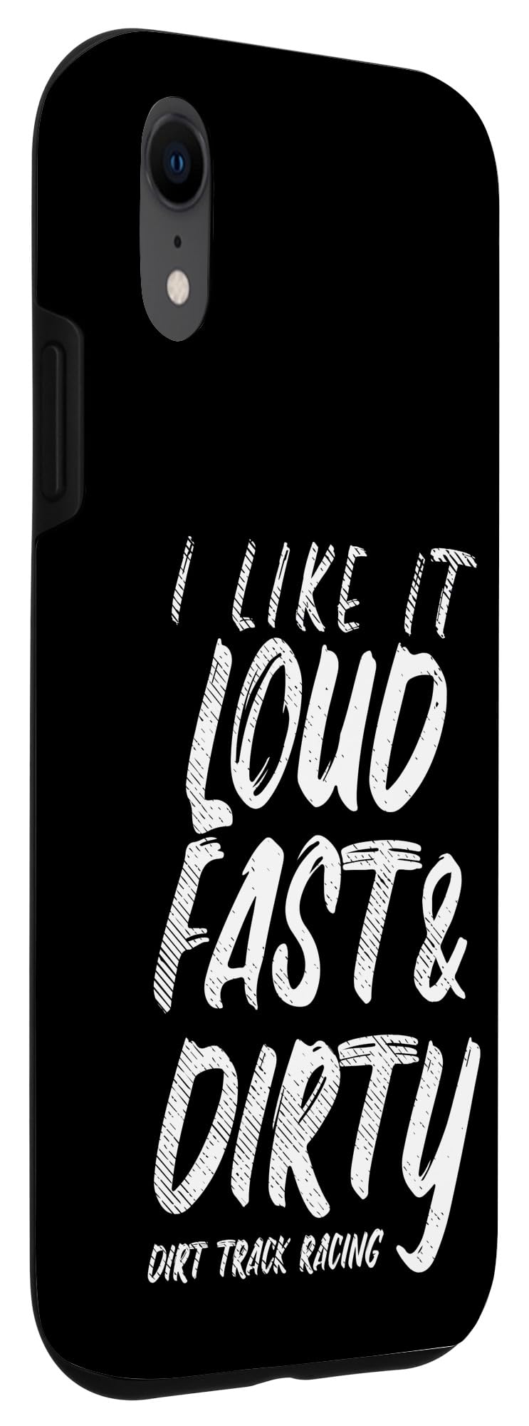 iPhone XR Case - Funny Motocross Bike & Dirt Track Racing Design - Perfect Gift for Racing Enthusiasts | Great for Outdoor Adventures & Motorcycle Riders