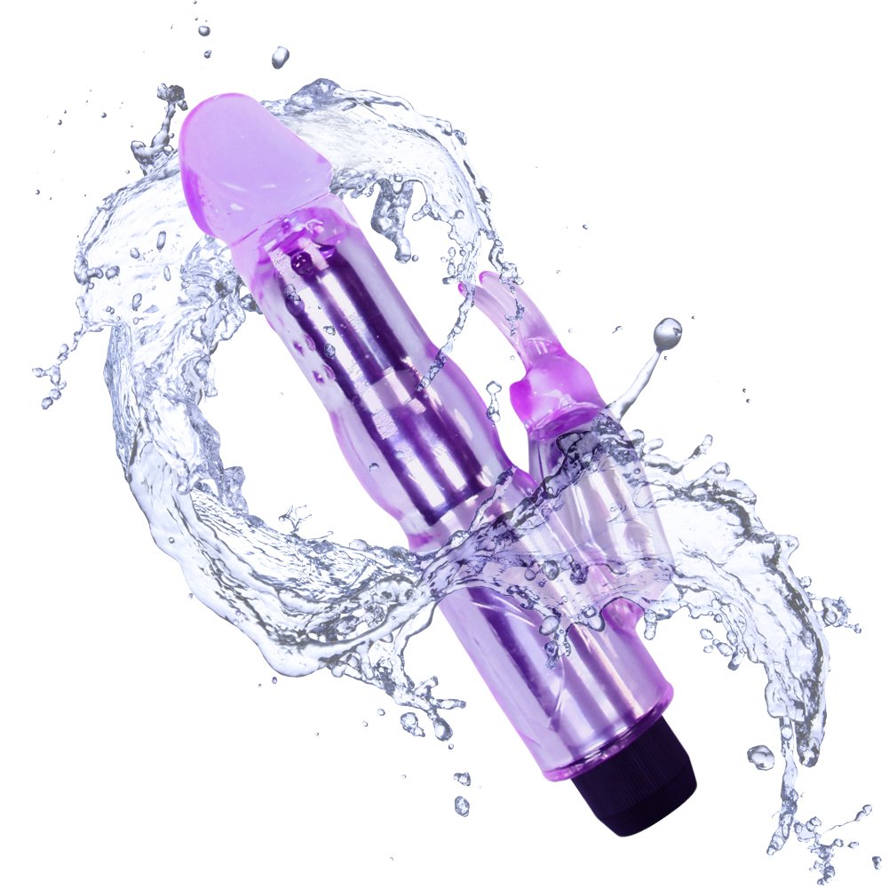 Waterproof Rabbit Vibrator for Women - Dual Clitoral & G-Spot Stimulation, Rechargeable Silicone Adult Toy - Perfect for Solo Play & Couples Intimacy