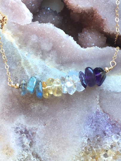 Sagittarius Zodiac Crystal Necklace - Sterling Silver Birthstone Pendant for Women - Perfect for Birthday Gifts, Christmas & Spiritual Healing Jewelry