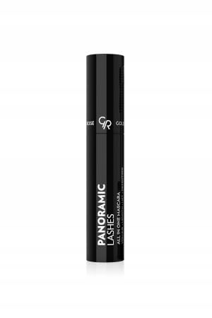 Golden Rose Panoramic Lashes Mascara - All-in-One Black Volumizing & Lengthening Waterproof Mascara for Dramatic Eye Look | Perfect for Daily Wear, Night Out & Special Occasions