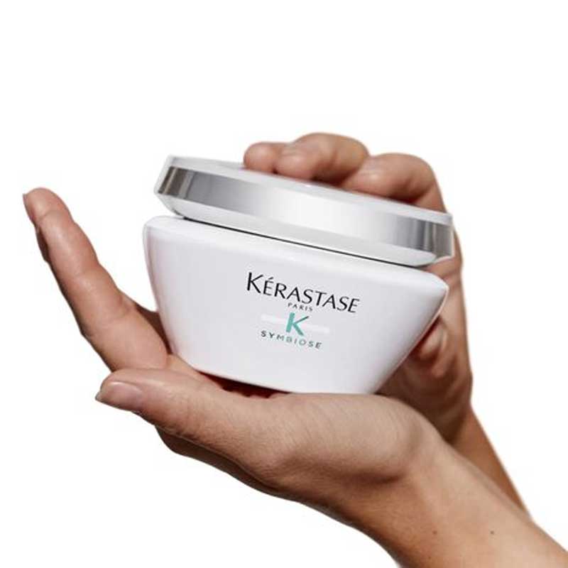 Kérastase Symbiose Intense Revitalizing Hair Mask for Dandruff Control - Deep Hydration & Scalp Care for Dry, Itchy Scalp - Perfect for Damaged Hair Treatment at Home or Salon
