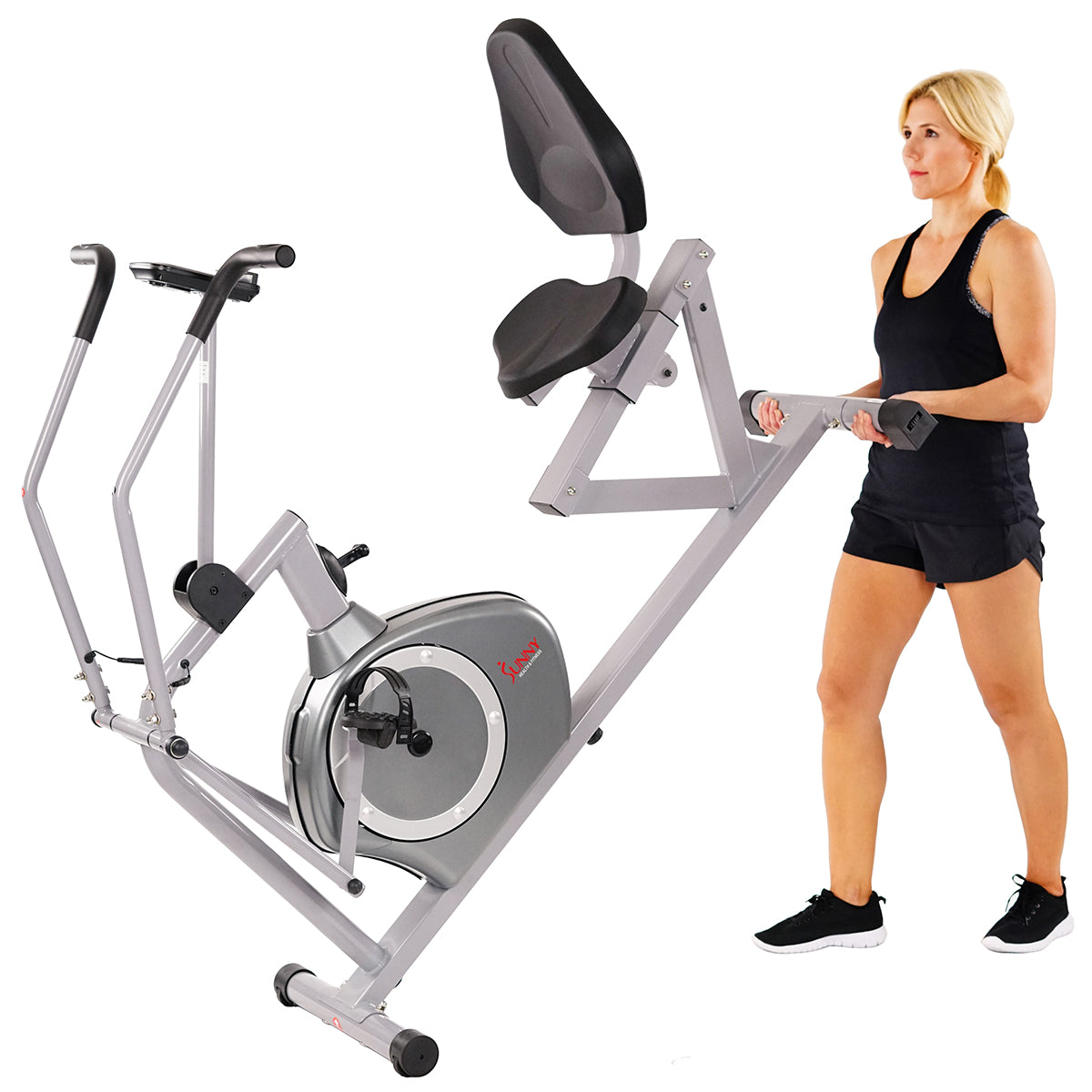 Magnetic Recumbent Exercise Bike for Arms & Legs - 350 LB Weight Capacity - Home Gym Equipment for Full Body Workout & Physical Therapy