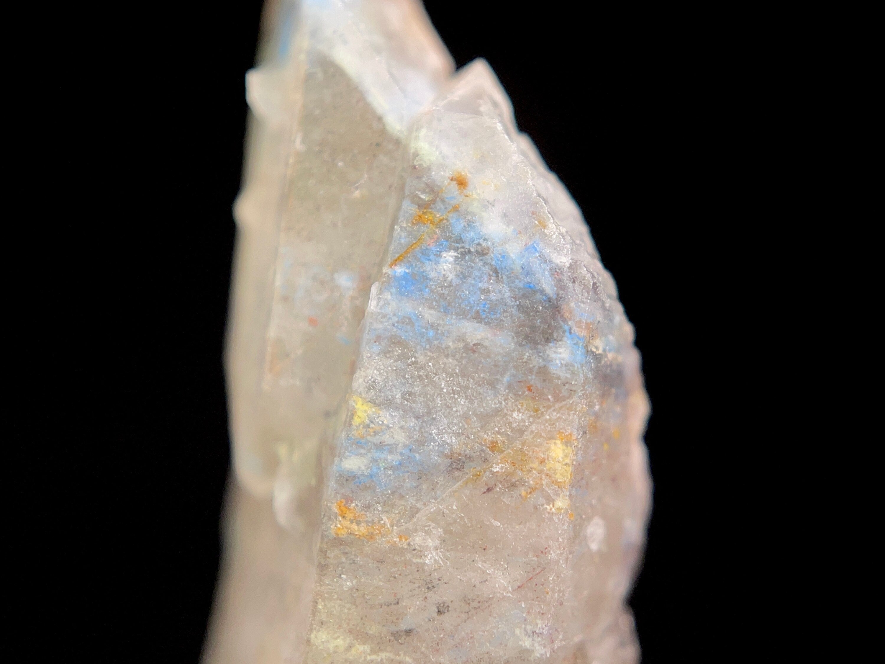 PAPAGOITE in QUARTZ Raw Crystal - Rare Metaphysical Healing Stone for Meditation, Energy Work & Spiritual Growth | Natural Mineral Specimen for Collectors & Crystal Enthusiasts