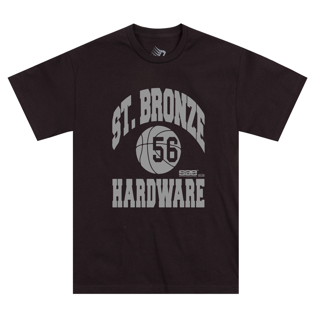 Bronze 56k ST. Vintage Black T-Shirt - Retro Graphic Tee for Men & Women | Perfect for Casual Wear, Concerts, and Street Style Fashion