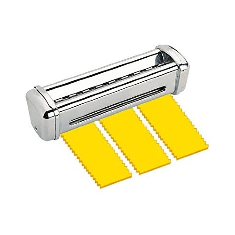 Imperia Single Cutter Attachment for Pasta Machines - Silver Lasagnette Cutter for Professional Restaurants & Home Chefs - Perfect for Making Homemade Lasagna & Pasta Ribbons