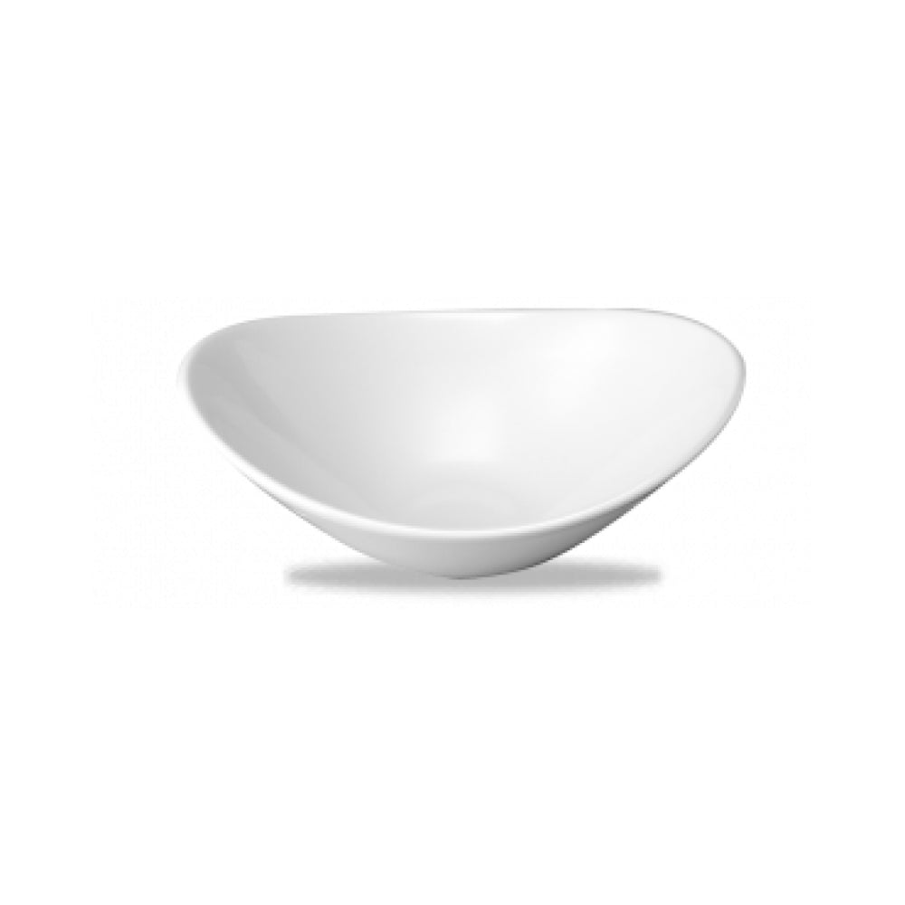 Premium Churchill 17 Oz. Super Vitrified Orbit Oval Coupe Bowl - Set of 12 - Durable Restaurant-Grade Dishware for Elegant Dining & Catering Events