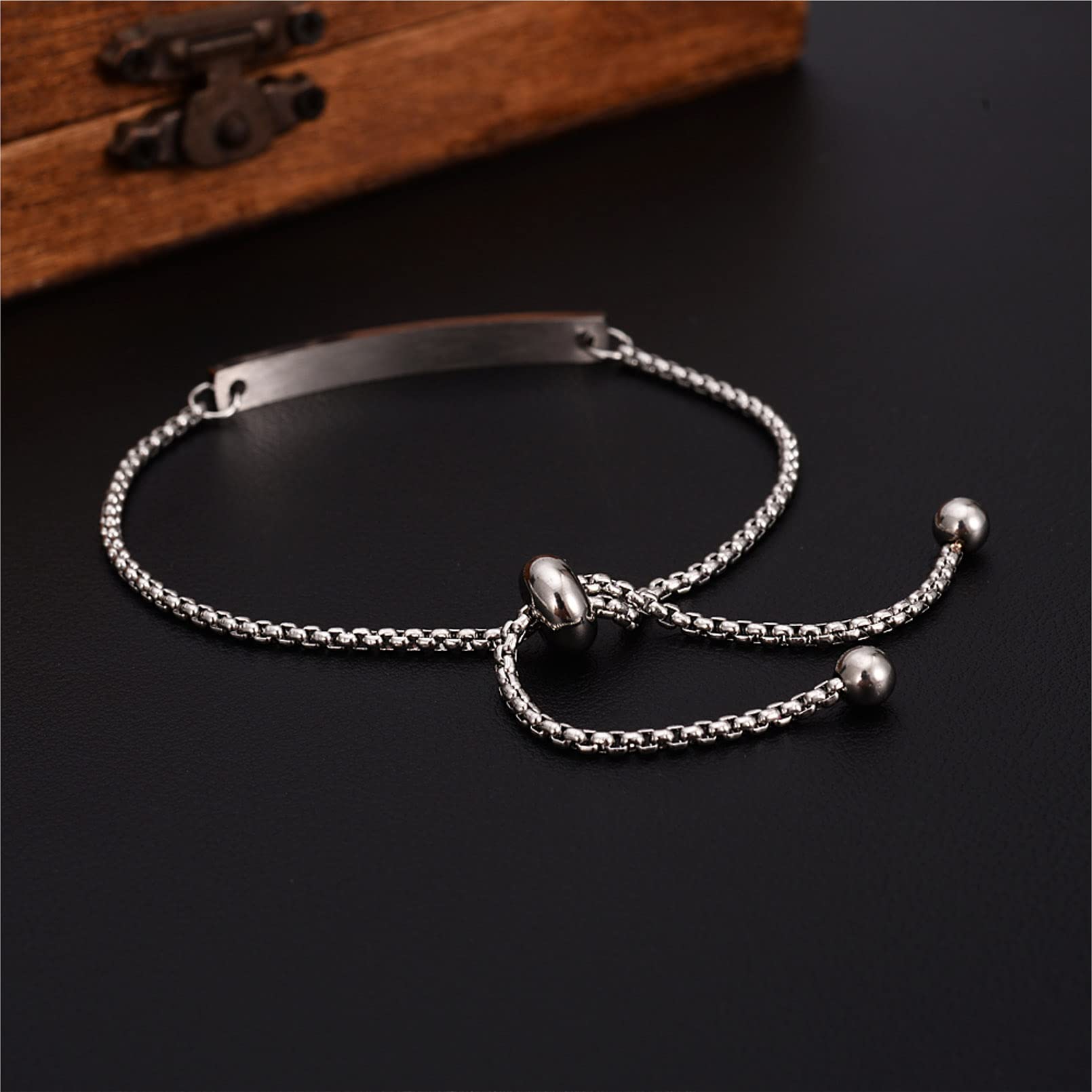 SOUSYOKYO Mama Bracelet - Best Ever Gifts for Women, Stainless Steel Jewelry for Mom - Birthday, Valentine's Day & Mother's Day Present - Perfect for Daily Wear, Special Occasions & Showing Love