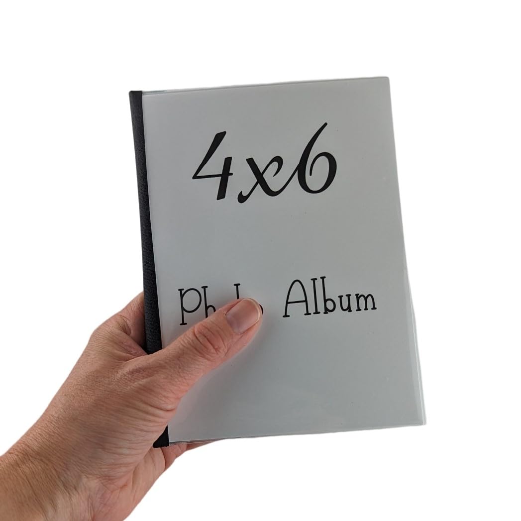 Woodland Photo Album D#150 - Holds 24 Pictures (4x6 or 5x7) - Baby Brag Book for Newborn Boy or Girl - Fox & Deer Wildlife Theme - Perfect for Baby Showers, First Birthday Gifts & Family Keepsakes