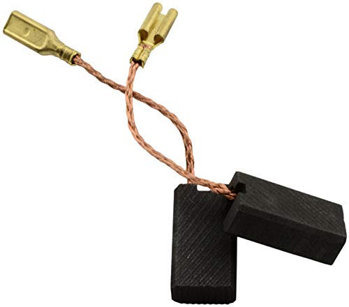 High-Quality Carbon Brushes 0591_Kress_900 WTSE Replacement for Kress Grinder 900 WTSE - Includes Spring, Cable & Connector - Perfect for Power Tools, Woodworking, and Metal Grinding Projects