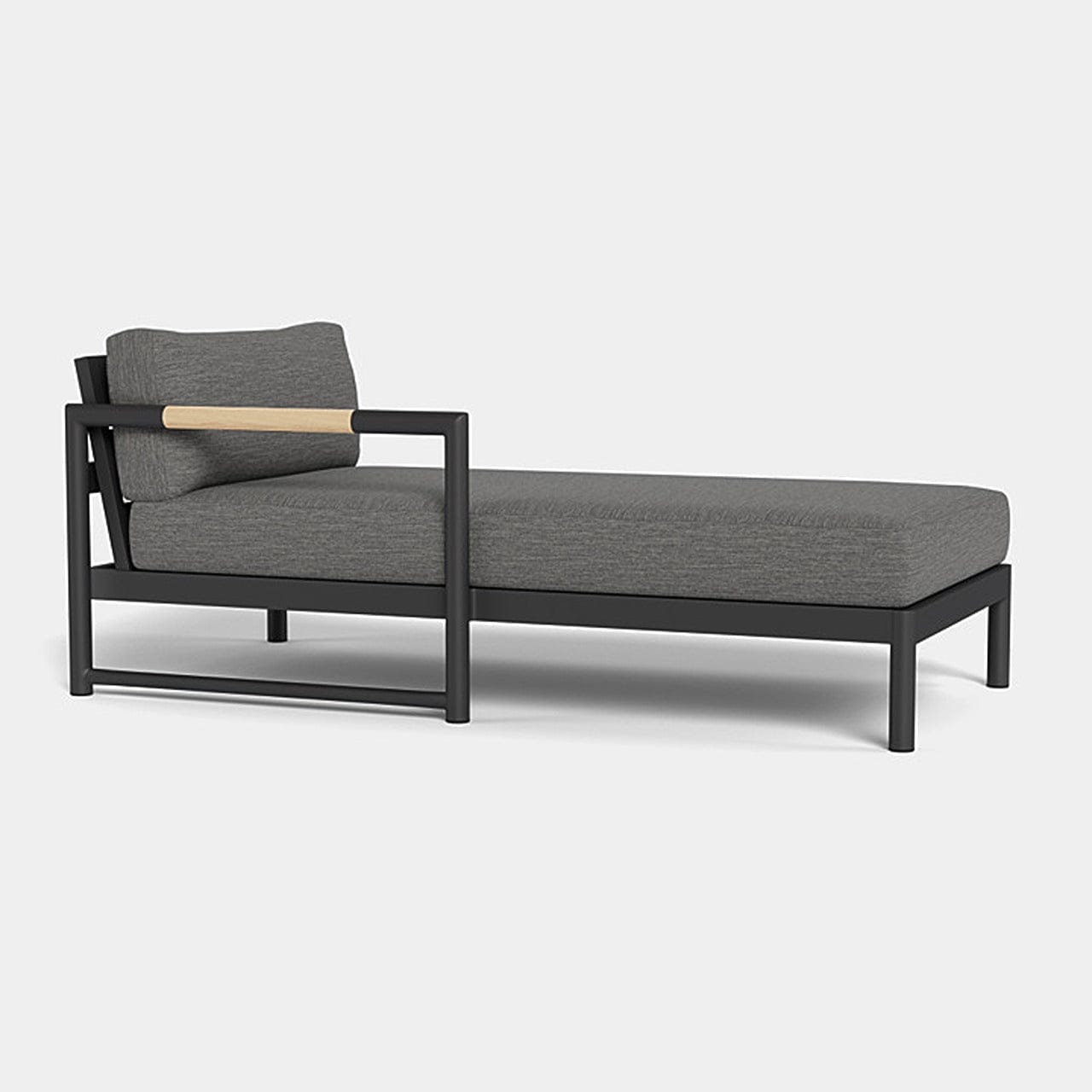 Breeze XL Outdoor Chaise Lounge Chair - Left Facing Patio Furniture for Poolside, Garden & Backyard Relaxation