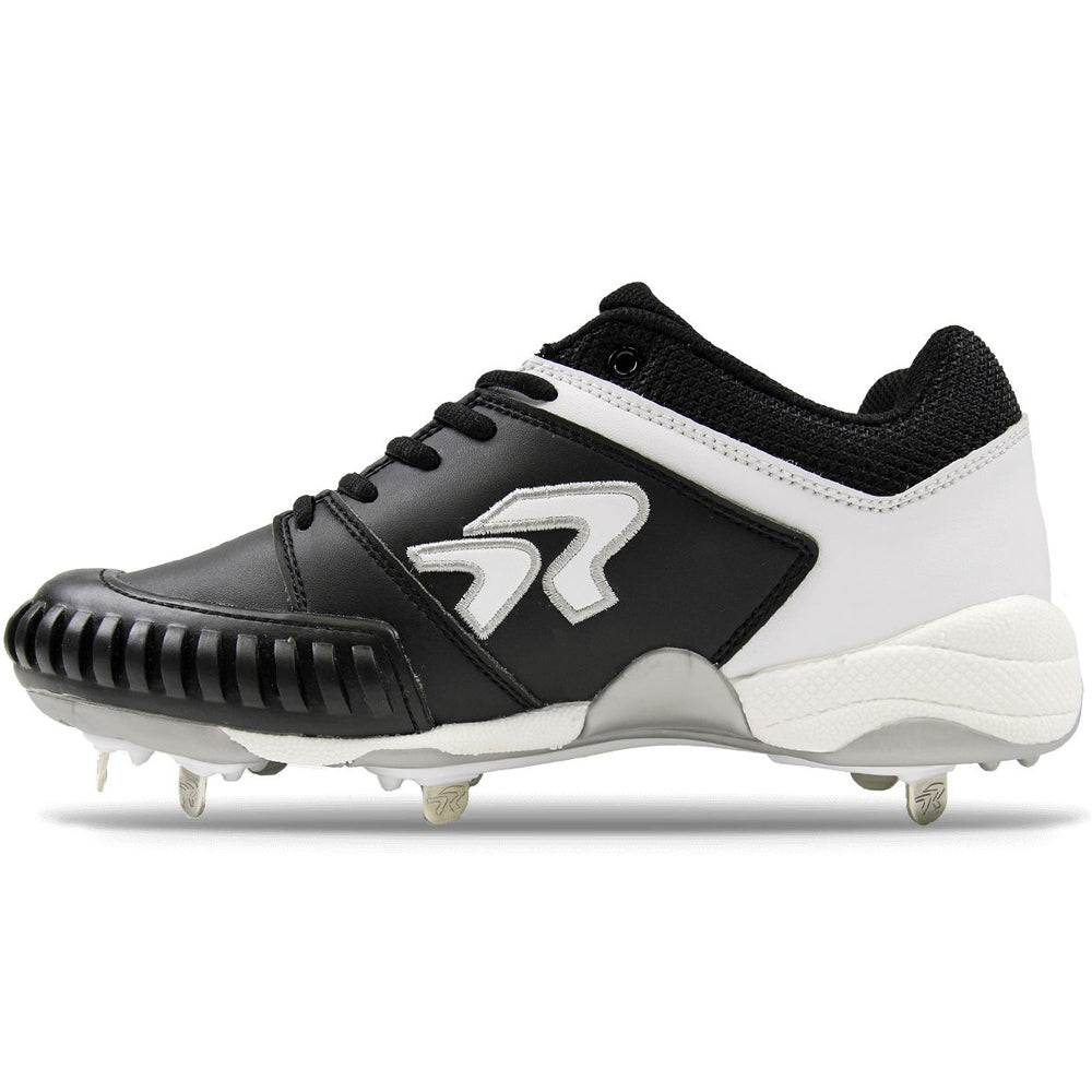 Ringor Flite Spike PTT Women's Metal Fastpitch Softball Cleats with Pitching Toe - Size 3842S | Lightweight & Durable for Pitchers & Infielders | Perfect for Games, Practices & Tournaments