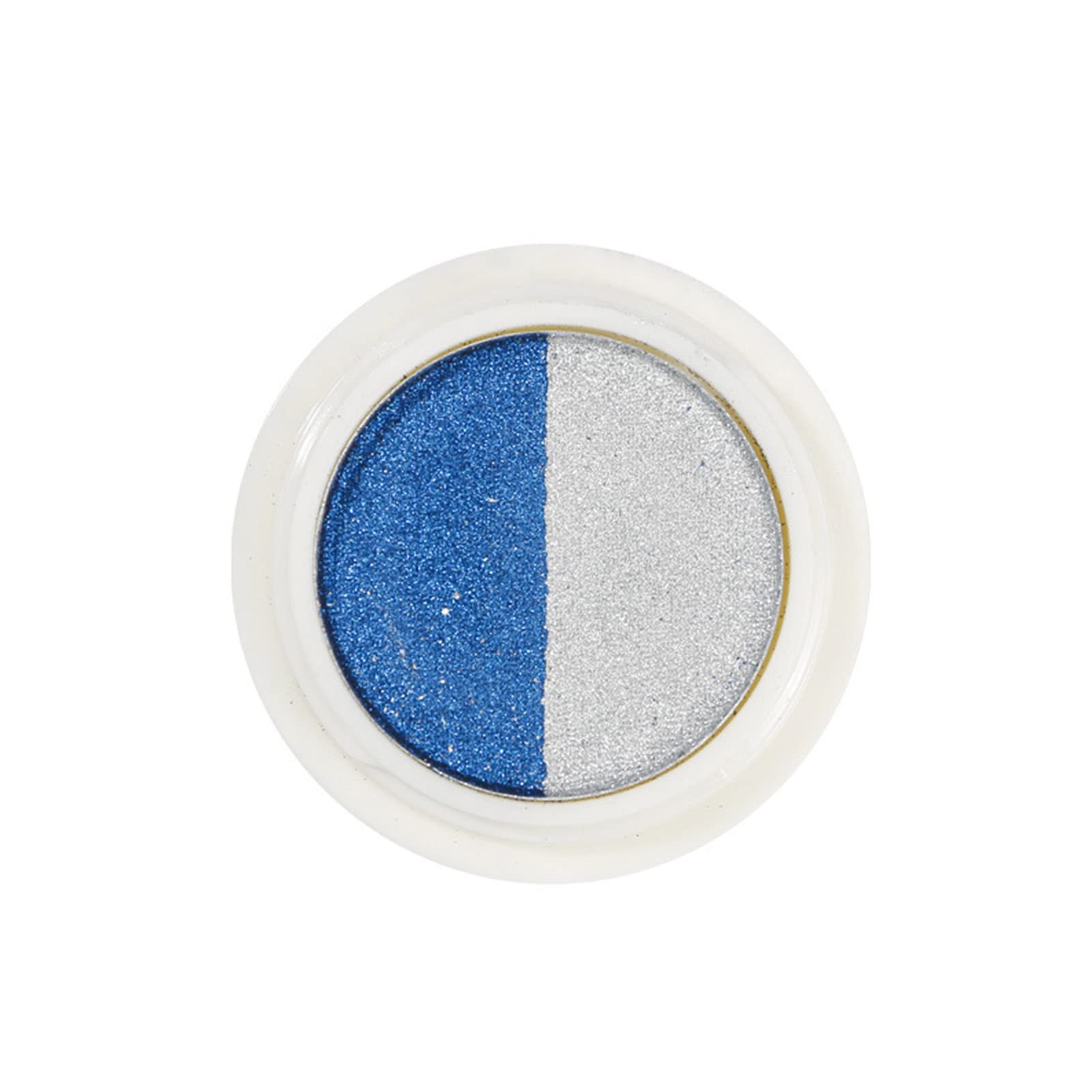 Two-Tone Mirror Nail Powder - Titanium & Mermaid Colors for DIY Nail Art, Home Salon & Jewelry Decoration | Double Dip Application for Stunning Glossy Nails