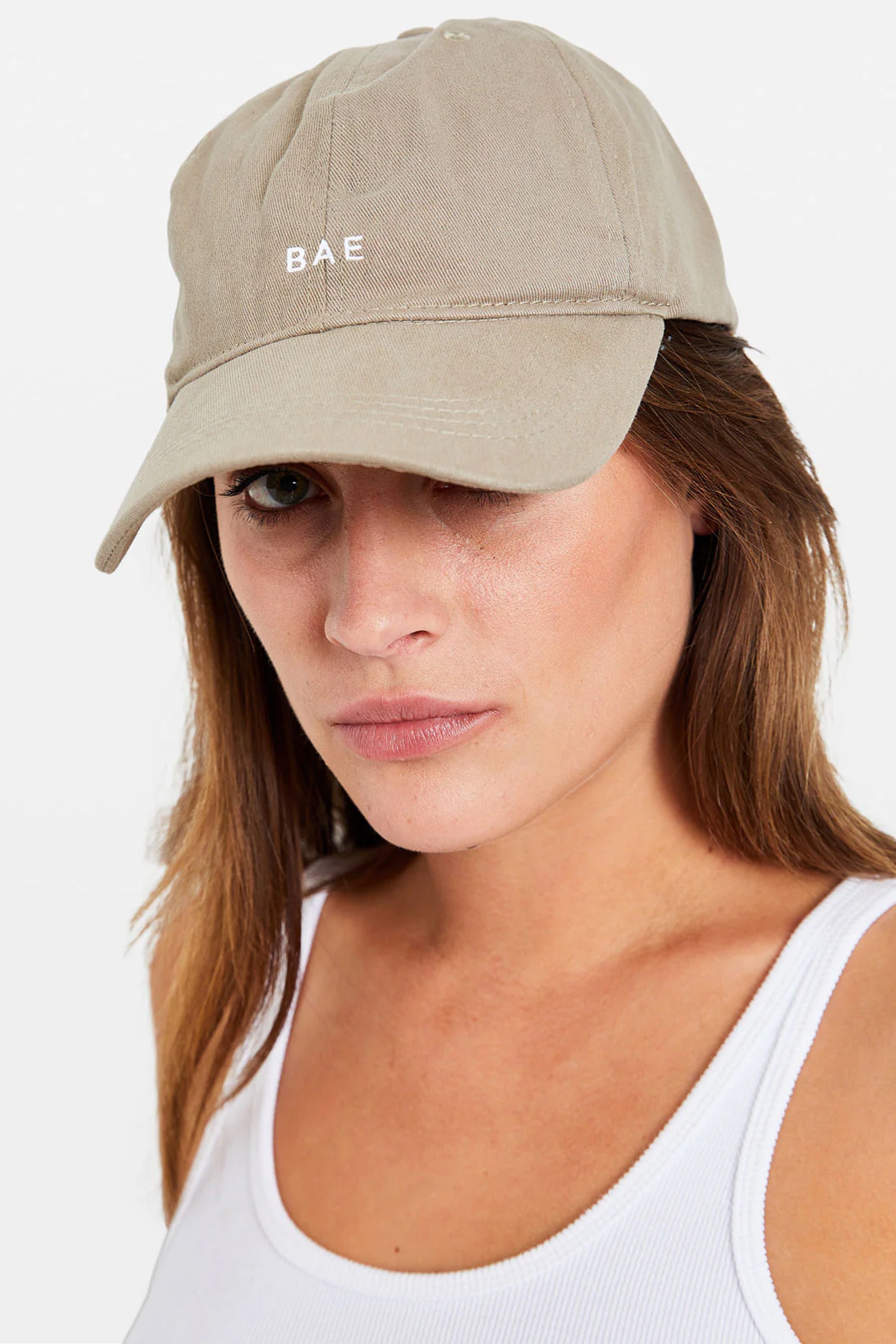 Stylish Bae Baseball Cap for Women & Men - Adjustable Dad Hat with Curved Brim - Perfect for Outdoor Sports, Casual Wear & Sun Protection