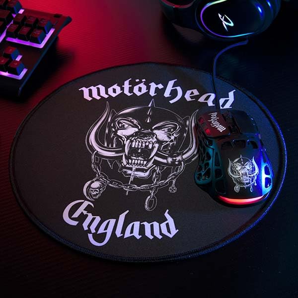 SUBSONIC Motorhead Wired Gaming Mouse - 7200 DPI Optical Sensor, Ergonomic Design, 7 Programmable Buttons - Officially Licensed for PC, PS4, Xbox - Perfect for FPS, MOBA & Esports Gaming