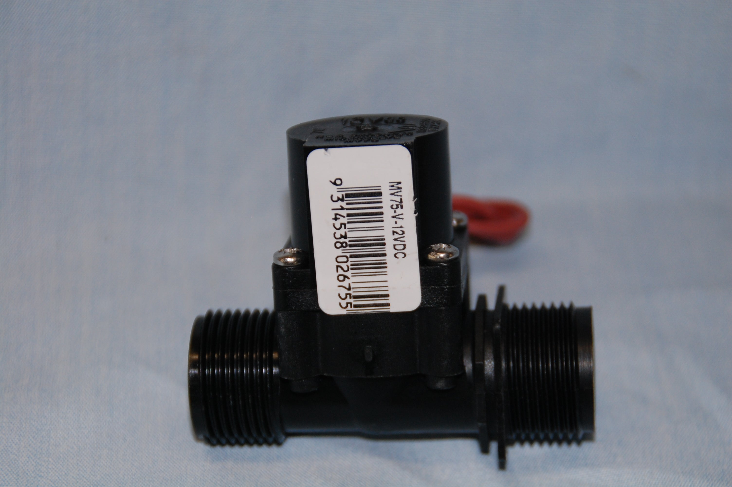MV75 Micro Solenoid Valve 240V AC 20mm Male Thread High Flow 38 LPM for Industrial Automation, HVAC Systems, and Water Control Applications