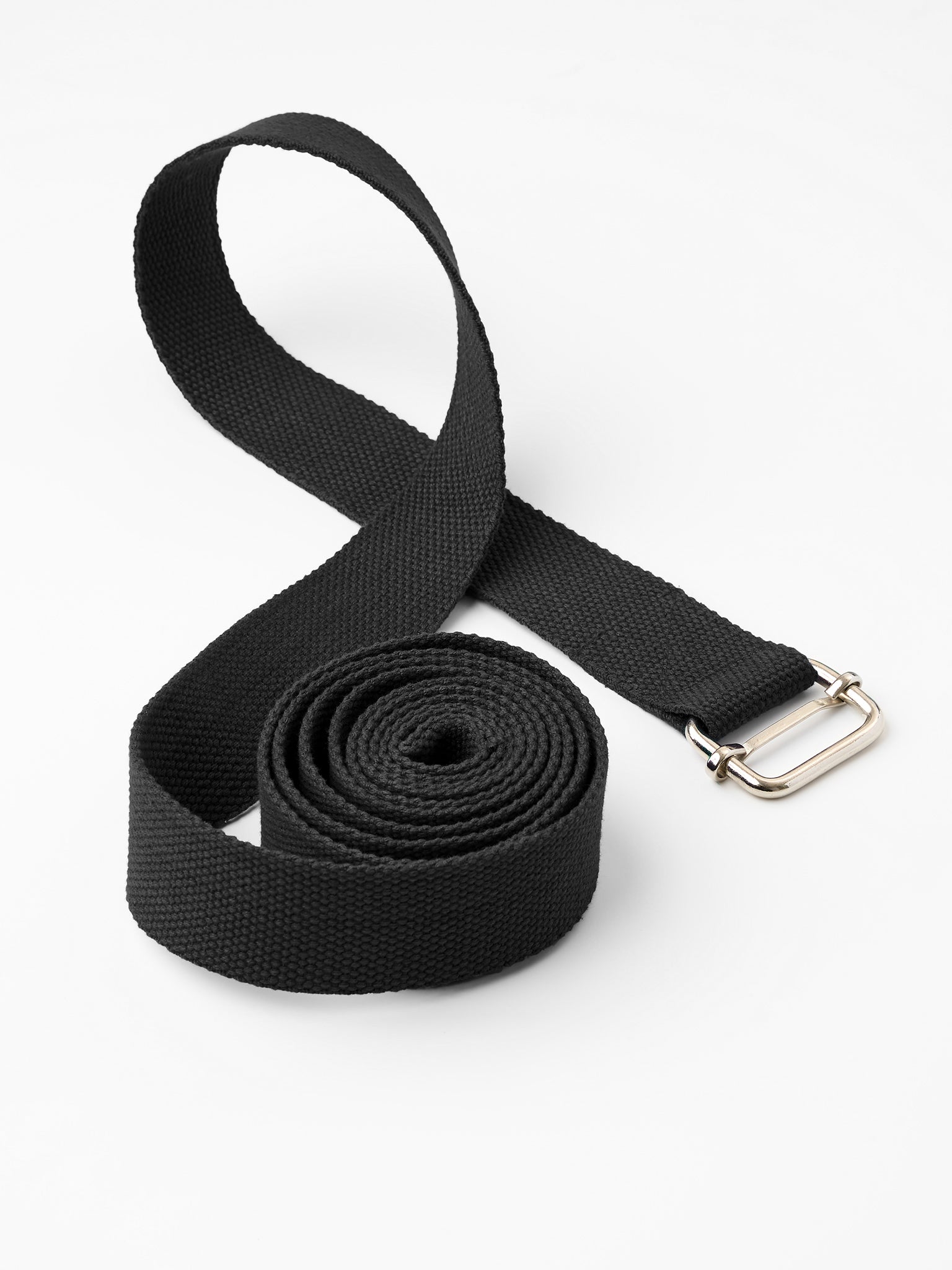 Organic Cotton Wide Yoga Belt for Stretching & Flexibility - Premium Yoga Strap for Poses, Pilates & Physical Therapy - Ideal for Home, Studio & Travel Use