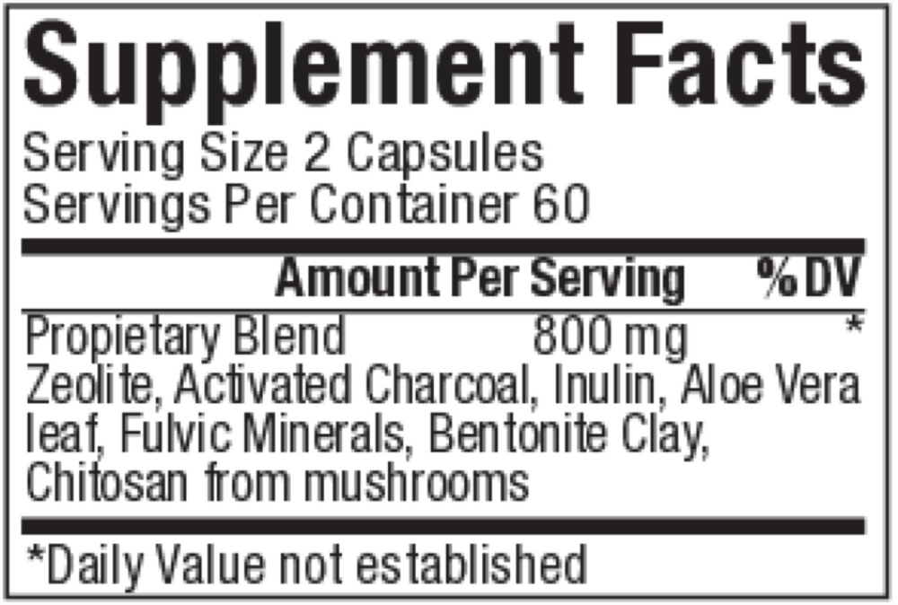 Nutramedix Binder Plus Supplement - Natural Toxin Binder & Heavy Metal Detox Support for Gut Health | Perfect for Daily Detox & Wellness Routine