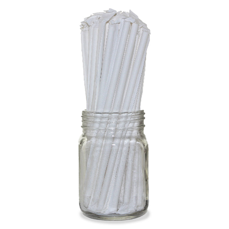 Eco-Friendly Biodegradable Paper Straws - 200 Pack, Assorted Colors, Perfect for Parties, Restaurants & Sustainable Living