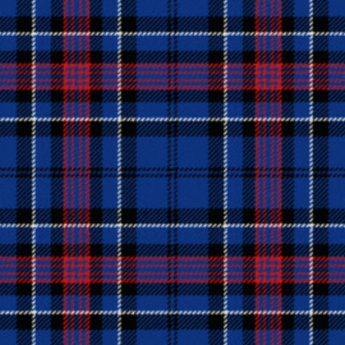 Ibrox District Tartan Plaid Fabric - Premium Scottish Clan Tartan for Kilts, Scarves & Home Decor | Perfect for Highland Dress, Fashion & DIY Crafts