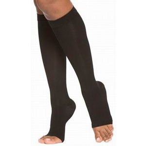 UlcerCARE 20-30mmHg Knee High Compression Socks for Women & Men - Medium Size with 2 Bonus Liners - Medical Grade Support for Varicose Veins, Swelling, Circulation - Perfect for Travel, Work & Recovery