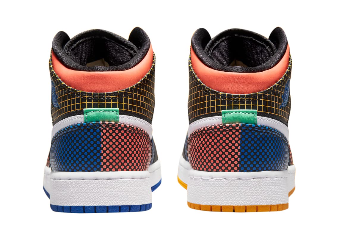 Air Jordan 1 Mid MMD Sneakers for Kids - Stylish Basketball Shoes for Boys & Girls - Perfect for School, Sports & Casual Wear