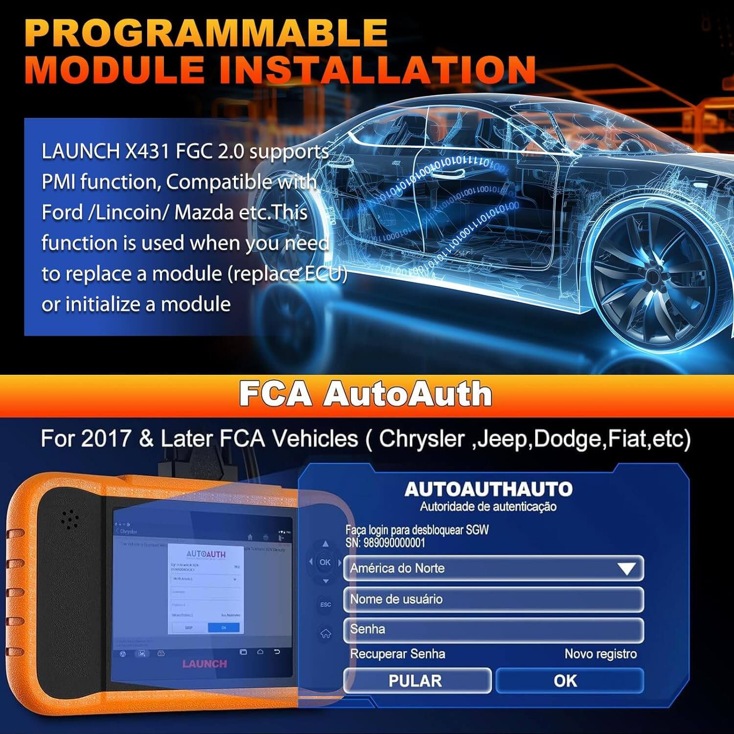 2025 LAUNCH X431 Creader Elite V2.0 OBD2 Scanner - Advanced Bi-Directional Diagnostic Tool for Ford, GM, Chrysler Vehicles | Read & Clear Codes, Live Data | Perfect for Mechanics & DIY Car Repairs