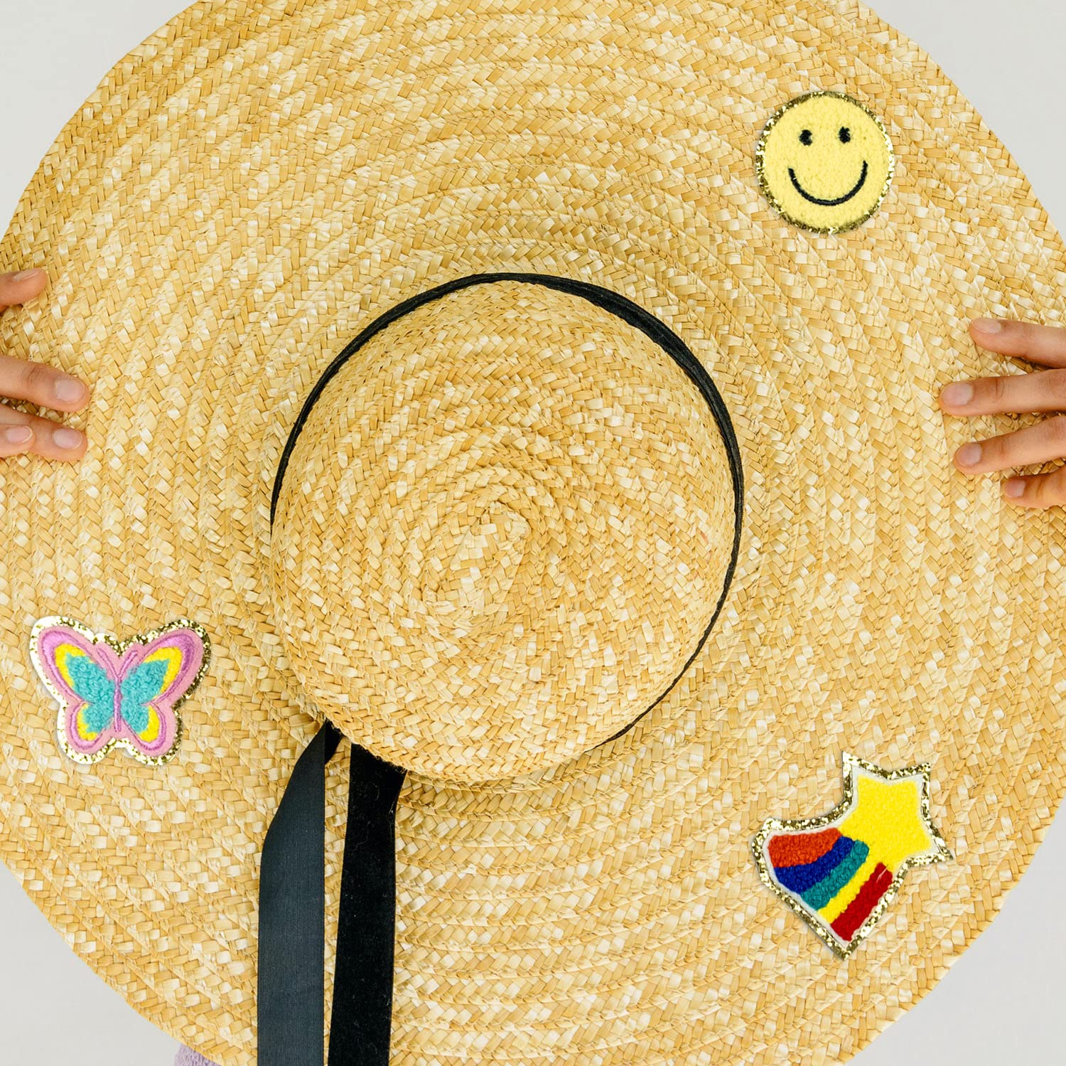 35 PCS Chenille Iron-On Patches for Clothing - Cute Smiley Face, Heart, Rainbow, Star, Cat & Dog Paw Embroidery Appliques - DIY Sewing & Fabric Crafts - Perfect for Jackets, Backpacks, Jeans & Kids' Clothing