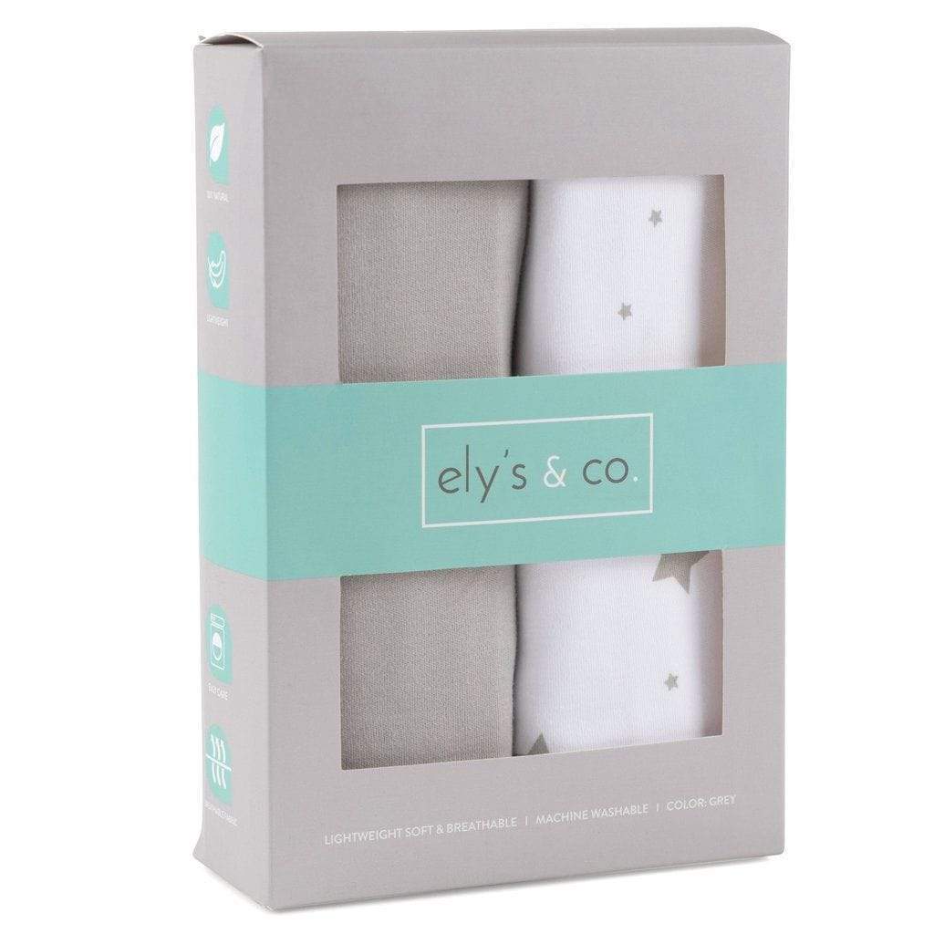 Ely's&Co. Wearable Blanket for Babies 0-3 Months - Soft & Cozy 2-Pack - Perfect for Nursery, Swaddling & On-the-Go Comfort