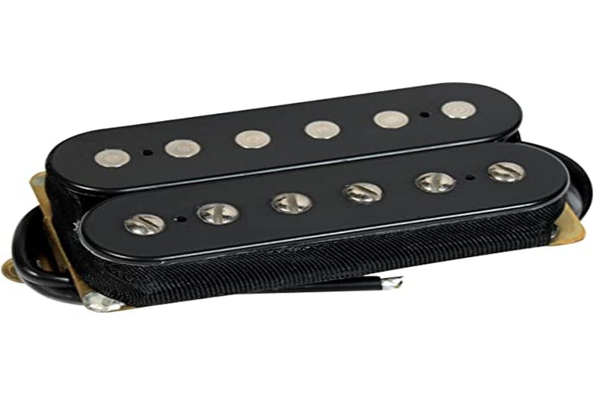 Dimarzio DP191BK Air Classic Bridge Pickup for Electric Guitar - High Output Humbucker with Vintage Tone, Ideal for Rock, Blues, and Jazz Performances